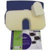 Jobri BetterPosture Memory Seat Wedge with Removable Coccyx Cut-Out, Blue