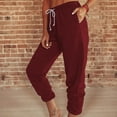 thumbnail image 4 of DxhmoneyHX Womens Sweatpants Joggers with Pockets Lounge Yoga Workout Running Pants Athletic Trousers with Pockets, 4 of 6