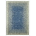 thumbnail image 2 of FH Home Flat Woven Outdoor Rug - Waterproof, Easy to Clean, Stain Resistant - Premium Polypropylene Yarn - Modern Ombre - Patio, Deck, Porch, Balcony - Dhruva - Blue - 7ft 8in x 9ft 8in, 2 of 5