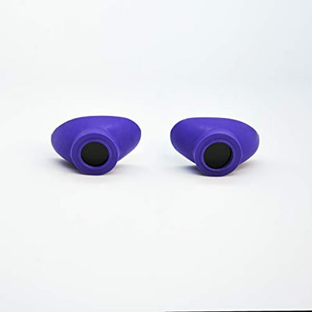 

Super Sunnies Slim Flex UV Eye Protection FDA Compliant Individual Tanning Goggles Eyeshields (Purple)