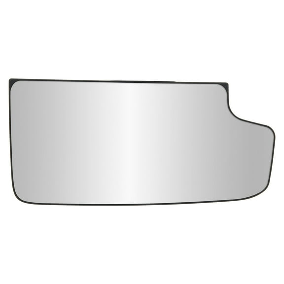 80290 - Fit System Passenger Side Non-heated Mirror Glass w/ backing plate, Silverado/ GMC Sierra 1500 14-18, Silverado 2500, 3500, Sierra 2500, 3500 15-18, towing mirror bottom lens, 2nd design