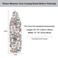 thumbnail image 4 of HELLHERO Flowers Ironing Board Protector Cover Elastic Edge Ironing Board Cover Soft Fabric, 4 of 4