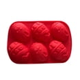 thumbnail image 3 of NSESSHome 2 Pcs Easter Egg Chocolate Candy Molds Easter Egg Shaped Silicone Cake Molds Silicone Molds Trays for Candy Chocolate Handmade Soap and Ice Cube Egg Hunt Games Supplies, 3 of 6