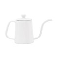 thumbnail image 4 of ifundom Coffee Kettle Modeling Adornment 4X2.3X1.2 Cm White Metal For Home 1Pcs, 4 of 8