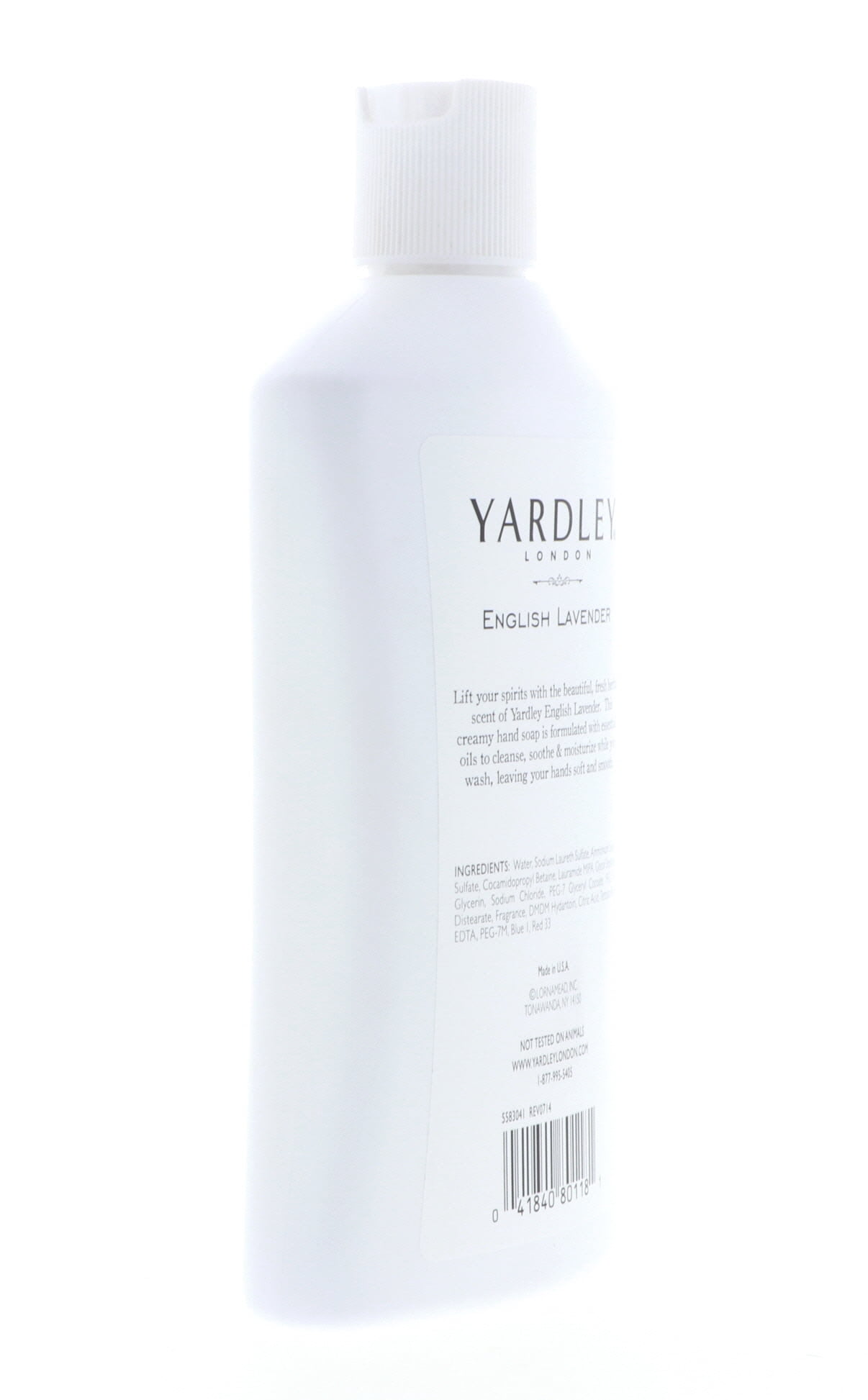 Yardley London English Lavender, Luxurious Hand Soap, Moisturizes & Soothes with Essential Oils, 16 FL OZ (473ml) - 3 Pack