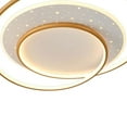 thumbnail image 5 of 51W Dimmable Flush Mount Ceiling Light LED Pendant Lamp Fixture + Remote Control, 5 of 20