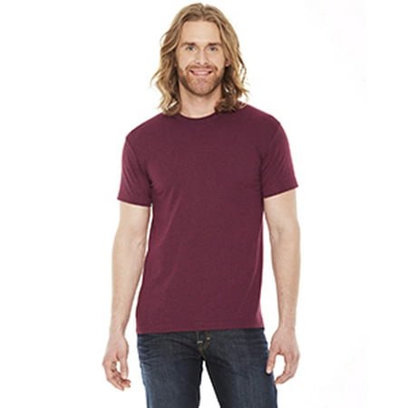 American Apparel Unisexe Poly-Coton Manches Courtes Col Rond