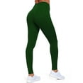 thumbnail image 4 of NELEUS Womens High Waist Ankle Yoga Leggings Workout with Two Pockets,Dark Green,US Size 2XL, 4 of 9