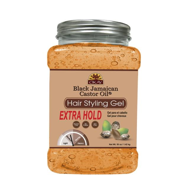 Black Jamaican Castor Oil Hair Gel Extra Hold 50 Oz 1 42 Kg