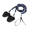 thumbnail image 4 of Banda de resistencia para natación para mujeres y hombres, equipo de entrenamiento profesional de látex. Azul 50 libras, 4 of 8
