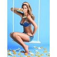 thumbnail image 1 of PASSIONATA Soutien-Gorge Rehausseur à Armatures en Dentelle Bleue 38D 5382 / 2Y, 1 of 2