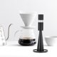 thumbnail image 5 of Agitador de café profesional con soporte, reutilizable, de 6 agujas, tipo distribuidor. Plata negra con soporte, 5 of 9