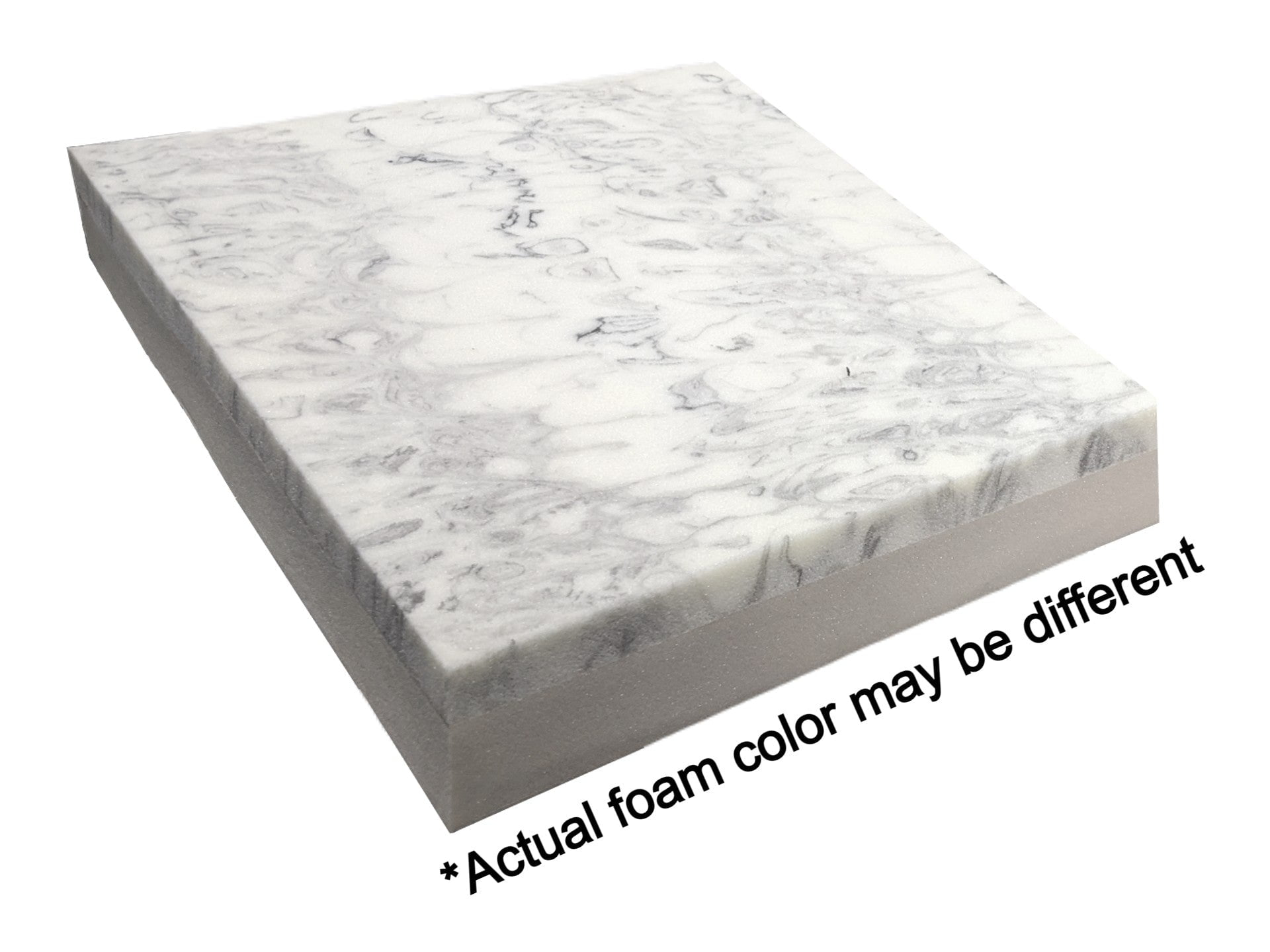 QQbed Memory Foam 18" Length x 16" Width x 4" Height Soft Firm Upholstery Cushion Pad