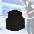 thumbnail image 6 of harayaa Fencing Tutor Vest,Black Fencing Uniform Guard Athletic Top Comfortable Suit Sleeveless Jacket for Adults Training L, 6 of 8