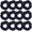 Navy Blue, variant on 12 count Navy Blue Scrunchies Hair Ties Scrunchies for Women Girls Hair Accessories Elastic Hair Ponytail Holder