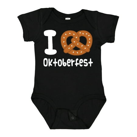 

Inktastic Oktoberfest Pretzel Fun Holiday Gift Baby Boy or Baby Girl Bodysuit