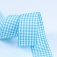 thumbnail image 1 of 6mm Wide Lattice Plaid Ribbons Bow Ribbon Gift Wrapping Polyester Ribbon Handmade DIY Accessories,50 Yards Color 7, 1 of 5