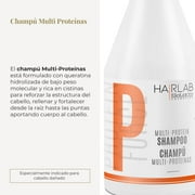 Salerm Cosmetics HAIRLAB MULTI-PROTEIN STRENGTHENING 2-PIECE KIT for Damage Hair, Shampoo 10.6oz + Balsam 9.8oz