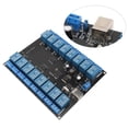 thumbnail image 3 of USB Serial Port Control Switch, 7-38V 16 Channel Relay Board LED Power Indicator  for Comm Equipment, 3 of 7