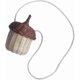 thumbnail image 1 of Hand Woven Rattan Basket Cute Acorn Shaped Basket Shoulder Basket Bag Kids Crossbody Bag Wall, 1 of 4