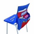 thumbnail image 4 of Large Capacity Chair Pockets for Classrooms - Qyaukm Seat Sacks Organizer for Students, Durable Fabric Storage Pockets for Learning Supplies & Stationery, 1 Hanging Bag, 4 of 7