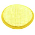 thumbnail image 1 of opvise Women Sinamay Cocktail Hat Fascinator Round Base Millinery DIY Craft Accessory, 1 of 8