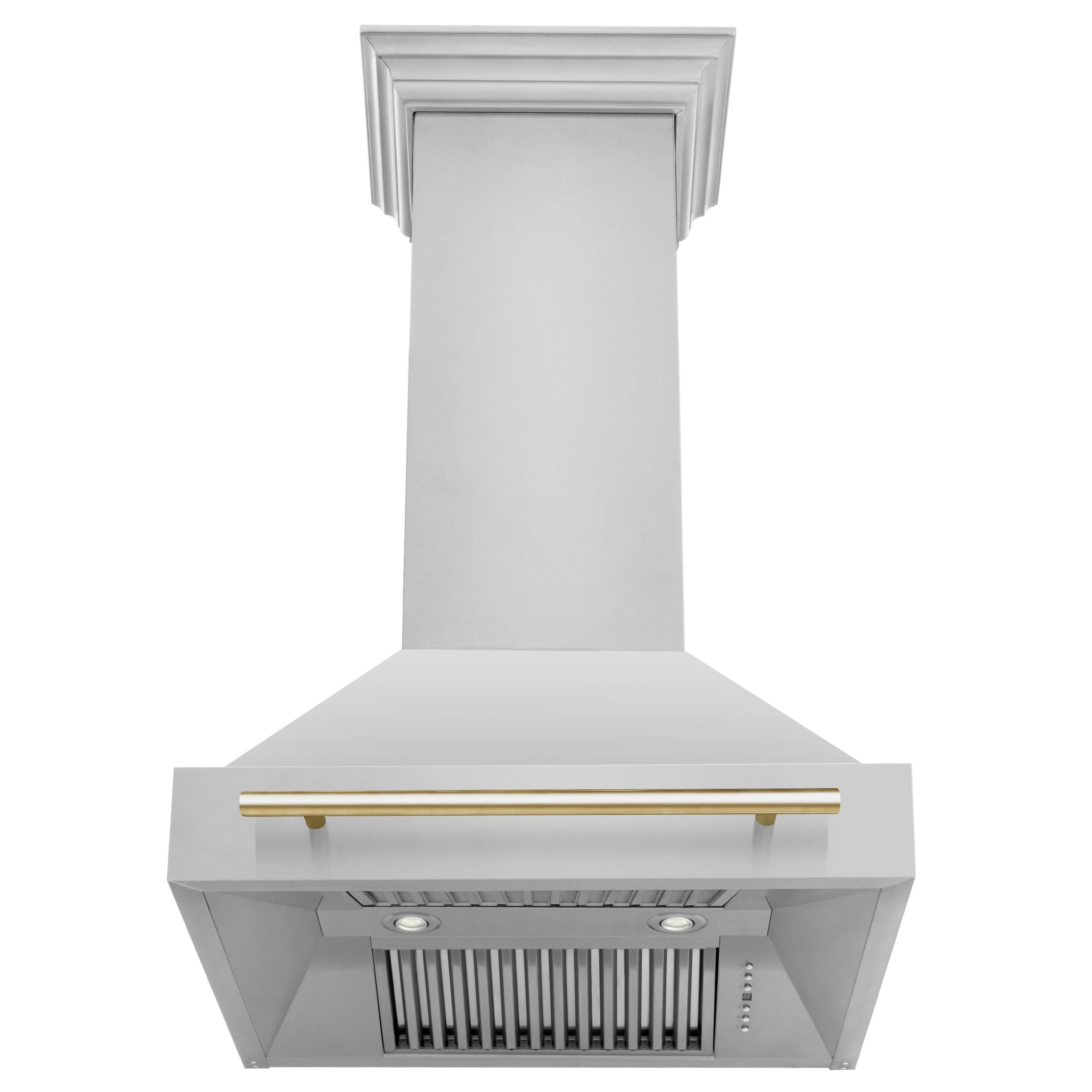 ZLINE KITCHEN AND BATH 8654STZ30CB ducted hood