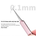 thumbnail image 4 of KLZO 10-Pcs Blackhead Extractor Kit - Pimple Popper Tool - Acne, Blemish, Milia, Zit Remover for Face - Champagne, 4 of 14