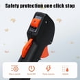 thumbnail image 6 of Leaf Blower Backpack, 63CC Gas Powered Strong Air Flow 665CFM 205MPH , Ideal for Leaf, Sand, Gravel, Snow, Yard and Driveway, 6 of 7