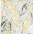 thumbnail image 5 of Unique Loom Outdoor Botanical Collection Area Rug - Winnow (10' x 14' 2" Rectangle Gray Ivory Yellow), 5 of 11