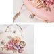thumbnail image 4 of Multi functional Floral Evening Bag For Women Shoulder Purse Casual Handbag With Ample Space For Essential At Parties Purple, 4 of 5