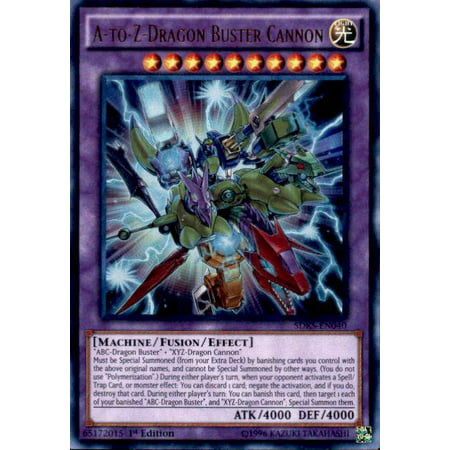 YuGiOh Seto Kaiba Structure Deck A-to-Z-Dragon Buster Cannon