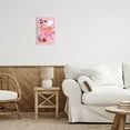 thumbnail image 2 of Creep It Real Pink Halloween Phrase Holiday Graphic Art Unframed Art Print Wall Art, 2 of 6