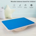 thumbnail image 2 of Tabla De Equilibrio De Madera Con Balancín Antideslizante, Equilibrio De Coordinación Física Para Niños A Partir De 3 Años Muyoka Hogar, 2 of 7