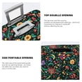 thumbnail image 3 of Kdxio Mexican Flower 1 Pattern Luggage Cover for Travel,Elastic and Durable,Fits 18-32 Inch,Anti-Scratch Suitcase Protector-No luggage included, 3 of 5