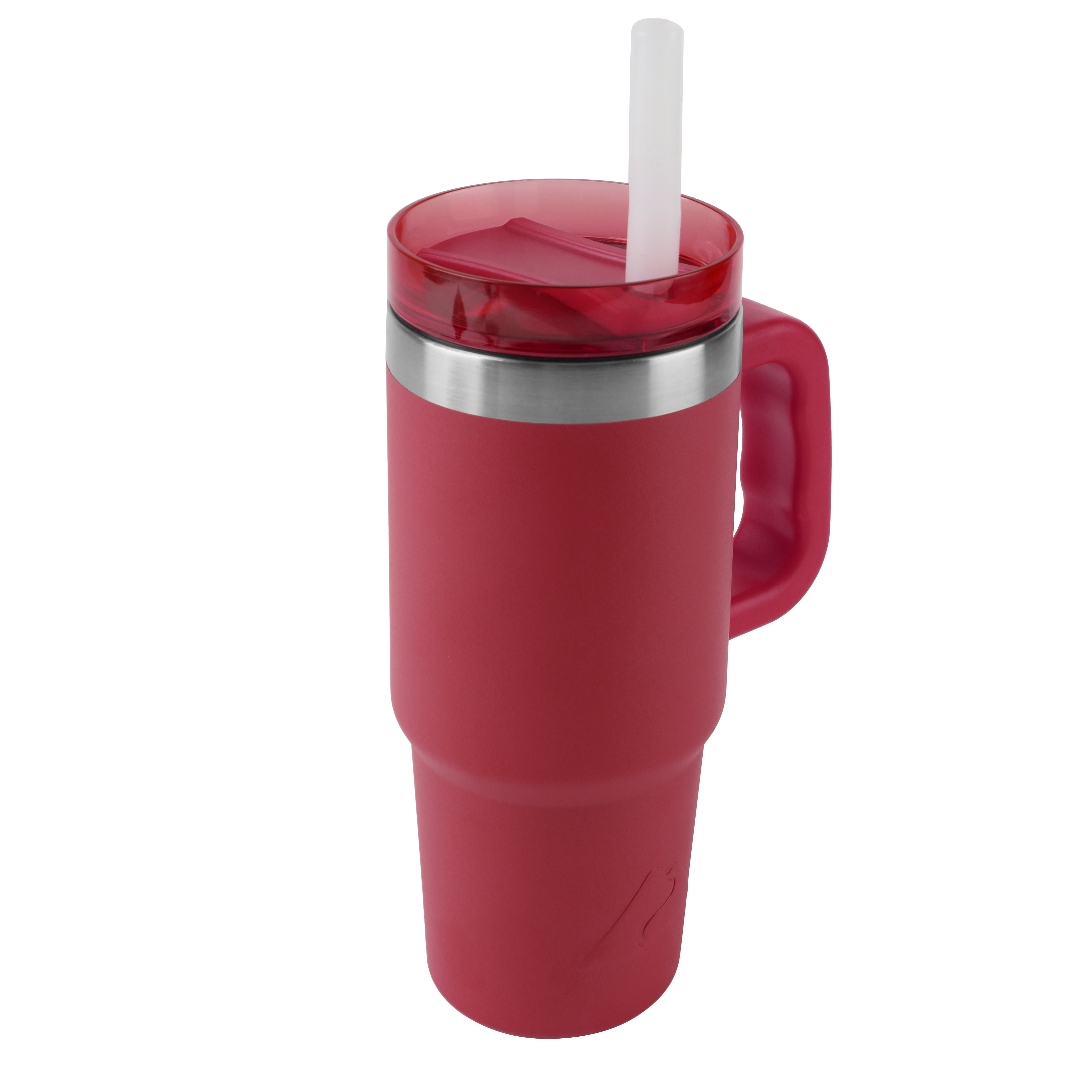 Ozark Trail 18oz Tumbler with handle-Dark Red #11