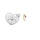 thumbnail image 5 of Reloj De Pared En Forma De Corazón, Estatua De Bailarina De Ballet Acrílica, Diseño Creativo Decorativo, Movimiento Silencioso, Arte De Pared, Figura De Resina, Decoración Del Hogar Para, 5 of 8