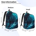 thumbnail image 2 of Balery Futuristic Jet Ski Adventure Mochila Clásica Impresa Básica para Viaje, Mochila Escolar Resistente al Agua, Mochila de Lona con Correas Ajustables-Small, 2 of 5