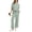 Cream Green, variant on Two Piece Sets for Women Summer Outfits Oversized Wide Leg Crop Pants Lounge Sets Airport Beach Vacation Clothes