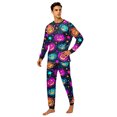 thumbnail image 2 of Matching Family Halloween Pajamas Set - 2026 Cute Ghost & Pumpkin Print Two-Piece Sleepwear Pjs - Family Matching Pajamas Soft Holiday Jumpsuit Loungewear for Family, 2 of 6