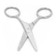 thumbnail image 1 of Fugacal Tijeras para recortar la barba, tijeras para el vello de la nariz Tijeras para el cuidado del vello facial Tijeras para el vello facial redondeadas Acero inoxidable para barbería Fugacal  No se aplica, 1 of 6