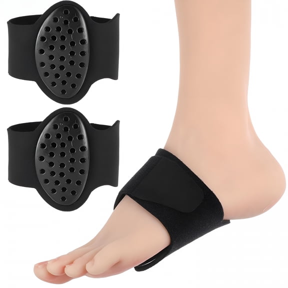 XIRQI Arch Support for Plantar Fasciitis,Adjustable Support Inserts,Compression Braces Sleeves for Foot Pain & Sore,Flat Feet,Heel Spurs,High Arch