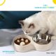 thumbnail image 3 of Tazon Entrenador Plato alimentacion lenta Bebedero Comedero beige 6.49 pulg Poli Pets PP-TPCLBBL, 3 of 7