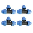 thumbnail image 1 of Bgsha 1/4 Pcs Réducteur de tee Plastique Raccords de Tuyau d'Irrigation, 1 of 10