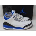 thumbnail image 1 of Size 8.5 - Jo r-dan 3 Retro Mid Racer Blue & Fire Red 3s, 1 of 6