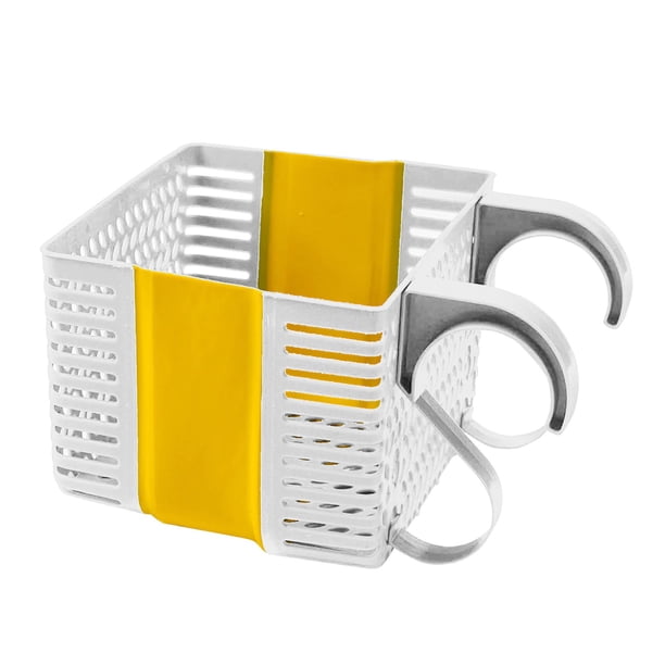 Cesta de almacenamiento. Almacenamiento reforzado para piscinas. Almacenamiento multifuncional para piscinas elevadas. Accesorios para piscinas elevadas. Almacenamiento con ventosas.