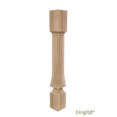 thumbnail image 1 of BingLTD - 41" de Haut Squaure Érable Inachevée Poste - 1 PC (K20437-MA-UNF), 1 of 3