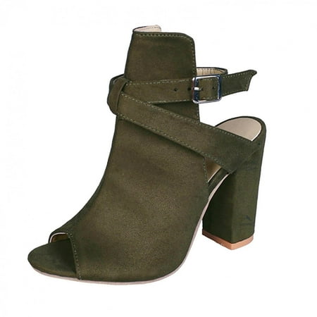 

Fashion Pure Color Breathable Open-Toed Sandals Light Slippers Women Shoes