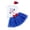 X002 Navy, variant on Kaprioy My First Easter Baby Girl Outfit Girls Clothes My 1st Easter Outfit Newborn Easter Eggs Bunny Romper Tutu Skirt Sets Headband Leg Warmer