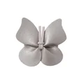 thumbnail image 1 of Pinzas para el pelo de mariposa para niñas, horquillas seguras de cuero hechas a mano, diadema sólida de princesa PU, accesorios para el cabello de bebé, 2 u 8 piezas, 1 of 5